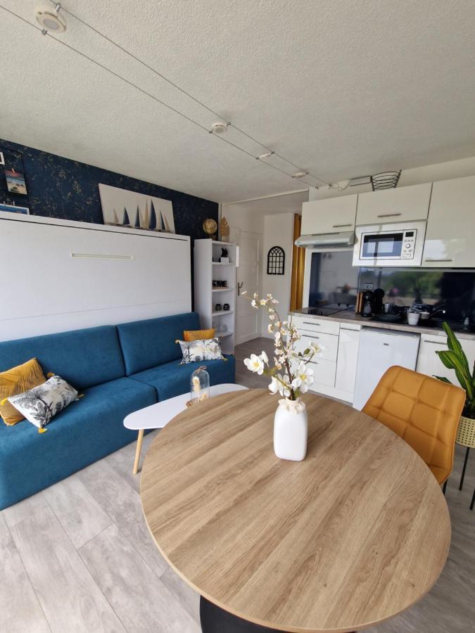 Guidel-Plages Studio Lumineux Balcon Vue Mer & Piscine Eksteriør bilde